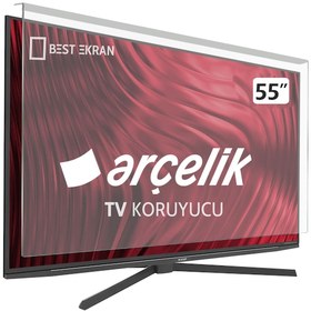 Resim Arçelik Uyumlu A55 OLED C 970 B Tv Ekran Koruyucu - Arçelik Uyumlu 55" inç 139 