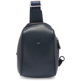 Resim Lacivert Deri Unisex Çapraz Askılı Çanta - S1AC00021511-A38 