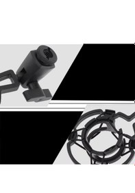 Resim Yayın Stüdyo İçin Mikrofon Tutucu Plastik Shock Mount - Al4724 
