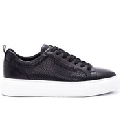 Resim Derimod Erkek Siyah Bağcıklı Deri Sneaker 24sfd640914 
