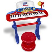 Resim 37 Tuşlu Ayaklı Org Seti Işıklı Ve Mikrofonlu 