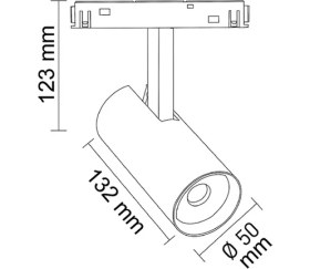 Resim Flaş Spot Magnet Ray Spot Armatür 4000K Doğal Beyaz 