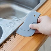 Resim Pingüin Şekilli Silikon Mutfak Kazıyıcı - Paslanmaz Çelik Yüzeyler İçin Esnek Elektriksiz Temizlik Aracı, Verimli Lavabo Temizliği, Gri Silikon Tasarım, Eğlenceli Mutfak Aleti | Esnek Silikon, Silikon Kazıyıcı 