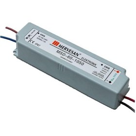 Resim Mervesan Mtd-60-1050Ma 24-48 Volt Led Trafosu 