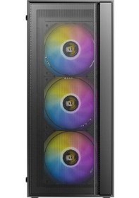 Resim Antec Ax65 Argb 4x120mm Fan Atx Siyah Mid Tower Gaming Oyuncu Akak0ant0016 