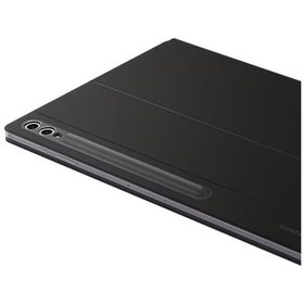 Resim Samsung Uyumlu Galaxy Tab S10/S9 Ultra Klavyeli Mousepadli Kılıf Siyah 