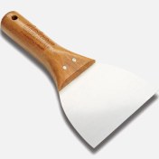 Resim Dekor Ahşap Paslanmaz 14 cm Macun Spatulası 