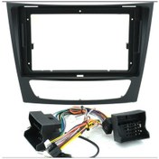Resim Mercedes W211 2003-2009 / Cls Serisi W219 2004-2009 9 Inc Androıd Multimedya Çerçevesi - Soket-canbus 