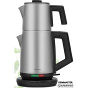 Resim Goldmaster IN-6127 Demmaster Inox Çay Makinası – Damlatmaz Ağız 