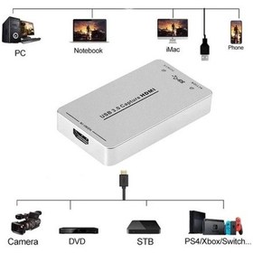 Resim Usb 3.0 hdmi video capture kart usb 3.0 1080p full hd video görüntü yakalama capture kart 