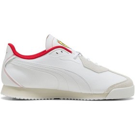 Resim Scuderia Ferrari Puma Roma Unisex Spor Ayakkabı 308709 02 Beyaz 