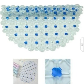 Resim Anka Çok Amaçlı Banyo İçin Kaydırmaz Paspas (63X36Cm) 