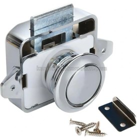 Resim Shuıvan Basçek Dolap Kilidi Yuvarlak 26MM - Parlak 