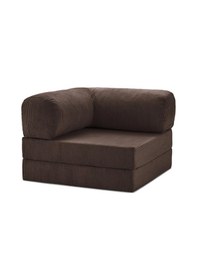 Resim Legom Koltuk Berjer Uzanma Koltuğu Tek Kişilik Kanepe Yatak Kahverengi 