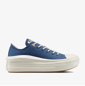 Resim Converse Chuck Taylor All Star Move Platform Kadın Mavi Sneaker Mavi 