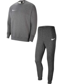 Resim Nike TK6902-071 PARK20 Crew Pamuklu Eşofman Takımı 