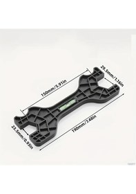 Resim Willowhaven Siyah Banyo Duş Bataryası Somun Anahtarı Kurulum Ve Tamir Aleti Aksesuarı 