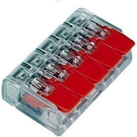 Resim 5 Pinli Kilitli Klemens-kırmızı 