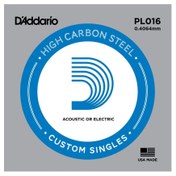 Resim D'Addario PL016 Tek Elektro Gitar Teli (16) 