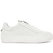 Resim Derimod Kadın Beyaz Bağcıklı Deri Sneaker 25SFD290518 