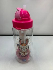 Resim Fun Tritan Desenli Pipetli Matara 500 Cc 3 Pembe 
