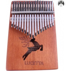 Resim Erga Müzik Maun Kalimba 17 Ses Nota 