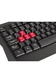 Resim Everest KMX-88 USB Kablolu Siyah Gaming Q Klavye+ Mouse Set 