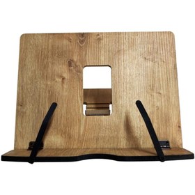 Resim Genel Markalar Ayarlanabilir Kitap Okuma Standı, Tablet Standı (MEŞE) 