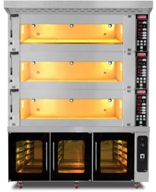 Resim SGS OVEN Sgs Elektrikli Çok Amaçlı Fırın Mt 1400-2 Endüstriyel Profesyonel Pizza 