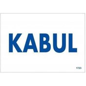 Resim Kabul Uyarı Levhası 17,5x25 Kod:1723 