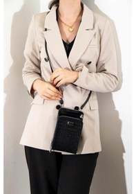 Resim Silver Polo Sp1011 Kadın Telefon Çantası Fashion Siyah-rugan Siyah 