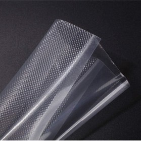 Resim Vakur Vakum Makineleri Için Tek Yüzeyi Tırtıklı Vakum Torbası - Poşeti 18cmx30cm -175 Adet 