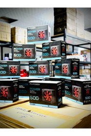 Resim J-TECH 500w Power Supply 12cm Geniş Fan Güç Kaynağı Platoon-pl-9261 