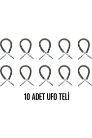 Resim Kumtel Ufo Rezistans Teli 10 Adet Ufo Teli Infrared Isıtıcı Teli ( 2200-2500 W) 
