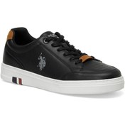 Resim NOAH 4FX SİYAH COMFORT CASUAL ANATOMİK GÜNLÜK SPOR AYAKKABISI U.S. Polo Assn.