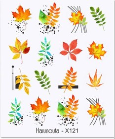 Resim Su Transferli Nail Art Sticker X121 53013-21 