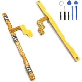 Resim Telefon Kulübesi Samsung A31 A315 Uyumlu Power Volume Flex Tamir Seti Hediye !!! 