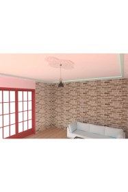 Resim Motifpiyer Lamba Tavan Göbeği-03-55 x 95 cm-Sekizgen-2 Adet 