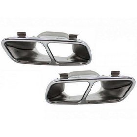 Resim Mercedes W176 W117 A45 Cla45 Egzoz Ucu Seti 