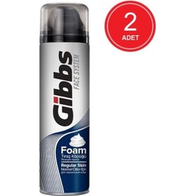 Resim Gibbs Regular Tıraş Köpüğü 2 x 200 ML 