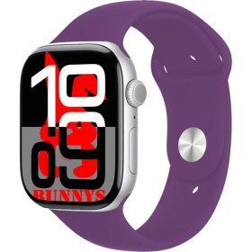 Resim Reeder P13 Blue Max 2021 Uyumlu Mor Akıllı Saat WATCH10 2025 Hediyeli Amoled Ekran 
