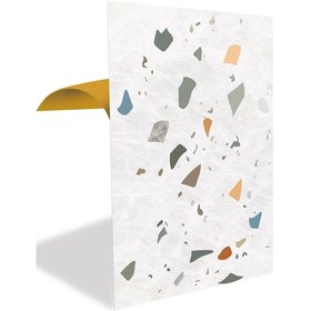 Resim Tink Kendinden Yapışkanlı Terazzo Desenli Pvc Panel 41x62 Cm 