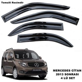 Resim Mercedes Citan Mügen Cam Rüzgarlığı 2013 Sonrası 4 Lü Takım 