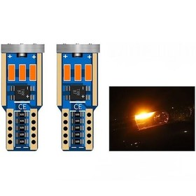 Resim Sewick T10 LED Ampul (Turuncu) 4 Adet 