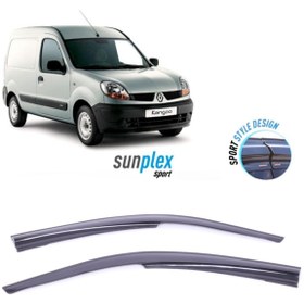 Resim SUNPLEX Renault Kangoo Iı 2008-2011 Modeller İçin Cam Rüzgarlığı Mugen 2 Prç. 1.sınıf Kalite 