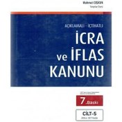 Resim İcra Ve İflas Kanunu (5. Cilt) 7.Baskı Mahmut Coşkun 38 2021/07 Seçkin Yayıncılık