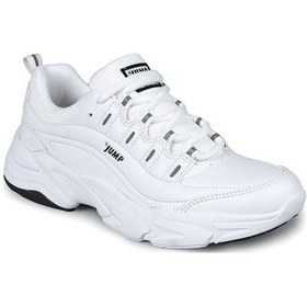 Resim Jump 26776 White Unısex Yürüyüş & Koşu % Fitnes Ayakkabı Beyaz 