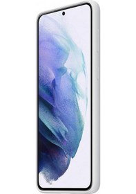 Resim Galaxy S21 Plus İle Uyumlu Silikon Kılıf Açık Gri Ef-pg996tjegww 