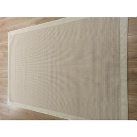 Resim Çam Halı Sisal 9427 Krem / Bej Bordürlü Jüt Sisal Kilim - 120x180 