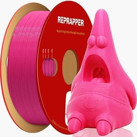 Resim Reprapper PLA Filament 1.75 mm 3D Yazıcı Filament için 1.75 PLA 1 kg Karton Makara (2.2lbs), Ölçüm Doğruluğu +/- 0.03mm 3D Baskı Filament, PLA Pembe 